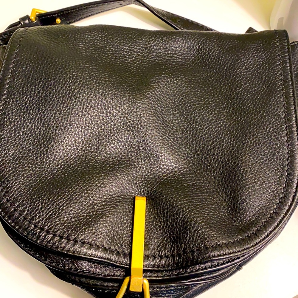 Vera Bradley leather satchel crossbody